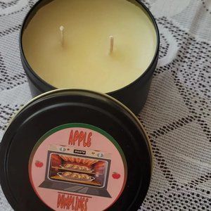Apple dumpling hand made candle